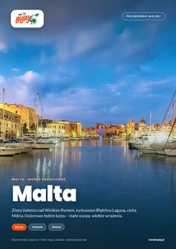 Okładka przewodnika Malta