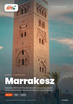 Okładka przewodnika Marrakesz