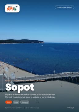 Okładka przewodnika Sopot