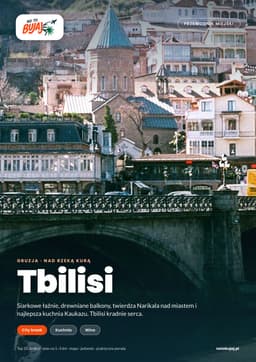 Okładka przewodnika Tbilisi