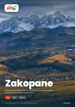 Okładka przewodnika Zakopane
