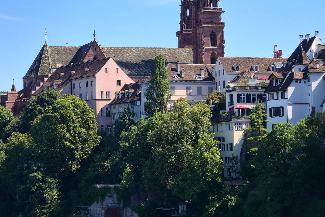 Katedra w Bazylei (Münster) nad Renem