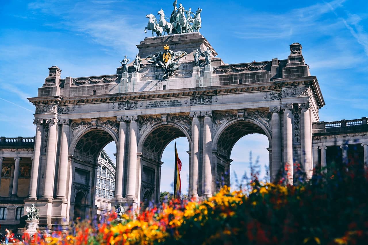 Łuk Triumfalny w parku Cinquantenaire