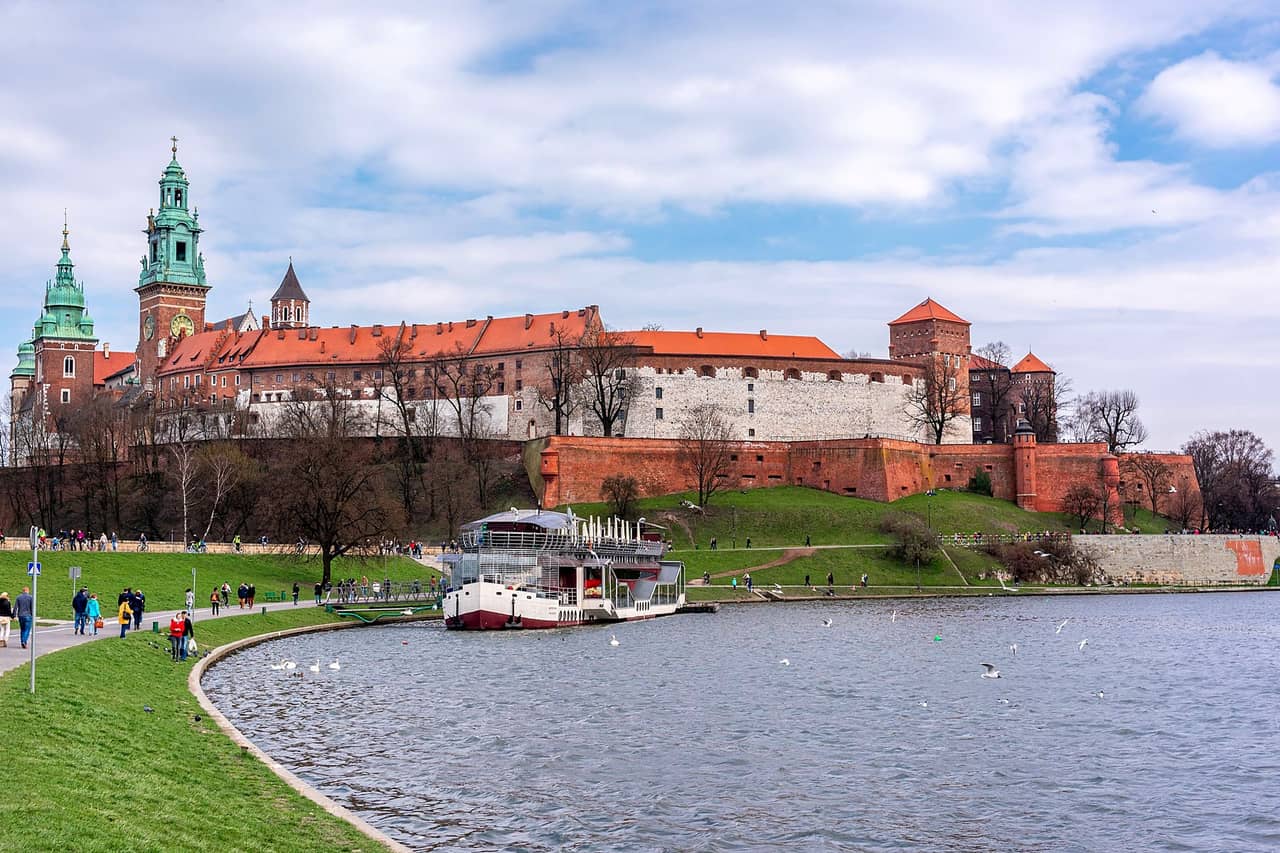 Wawel i bulwary nad Wisłą