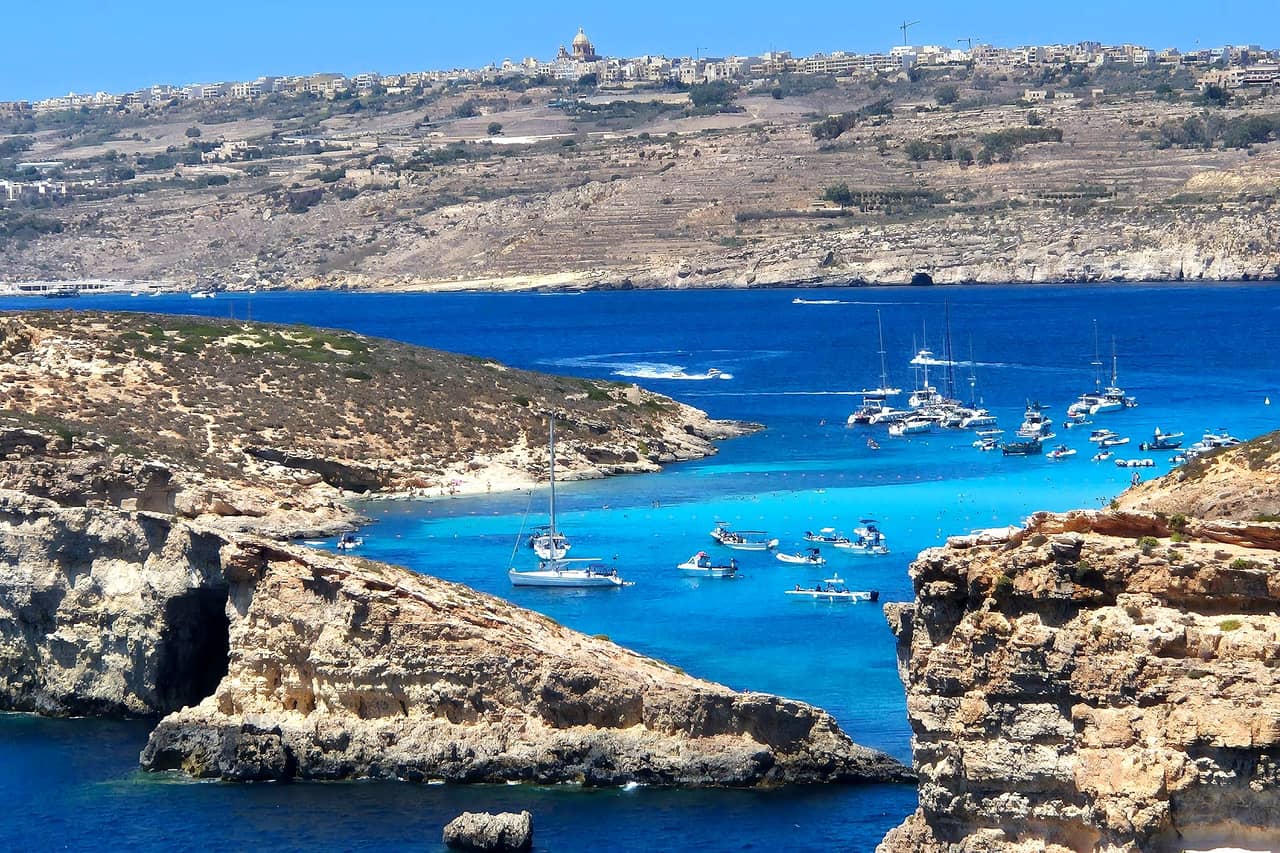 Błękitna Laguna (Blue Lagoon) na Comino